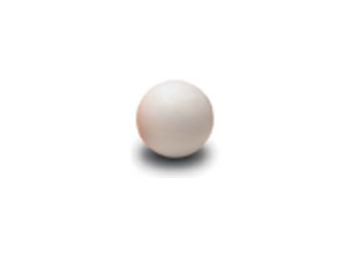bola plastico blanca para futbolines, diámetro 34mm, peso 30gr, pesada